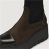 Marco Moreo Vale Stretch Toe Cap Boot - Brown Suede